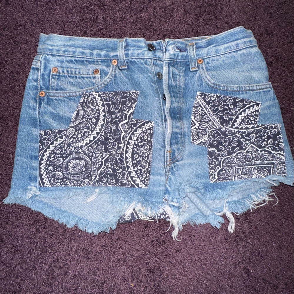 Vintage Levi button fly shorts size 5 juniors